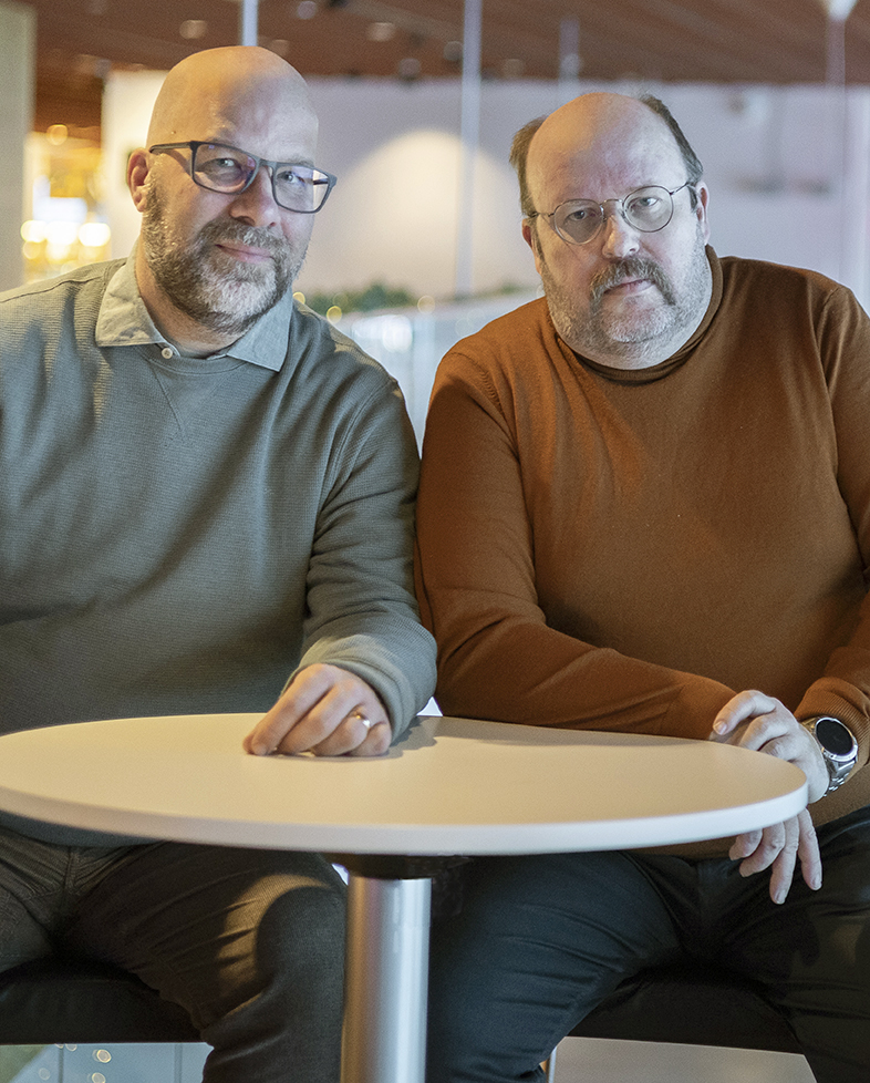 Stefan Jansson och Jonas Björnfot